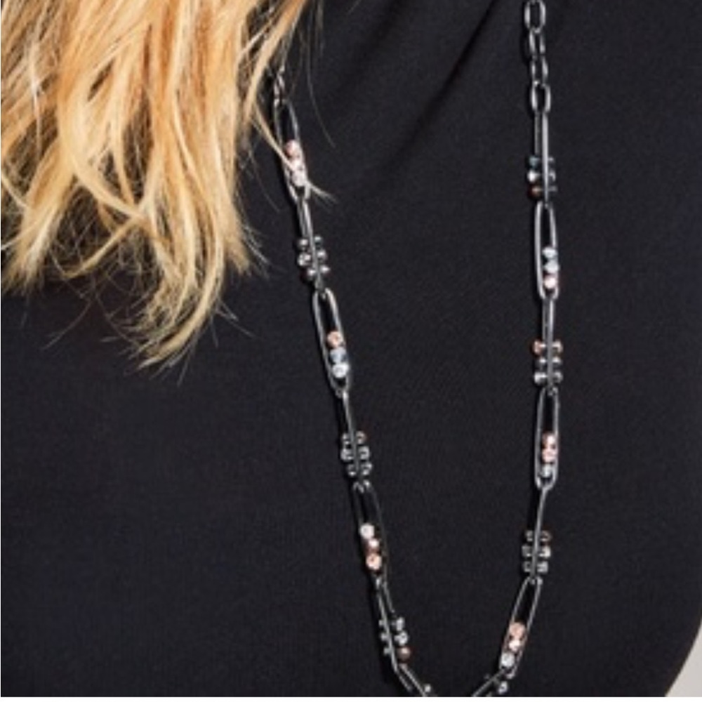 Stella and Dot sparkle and link necklace